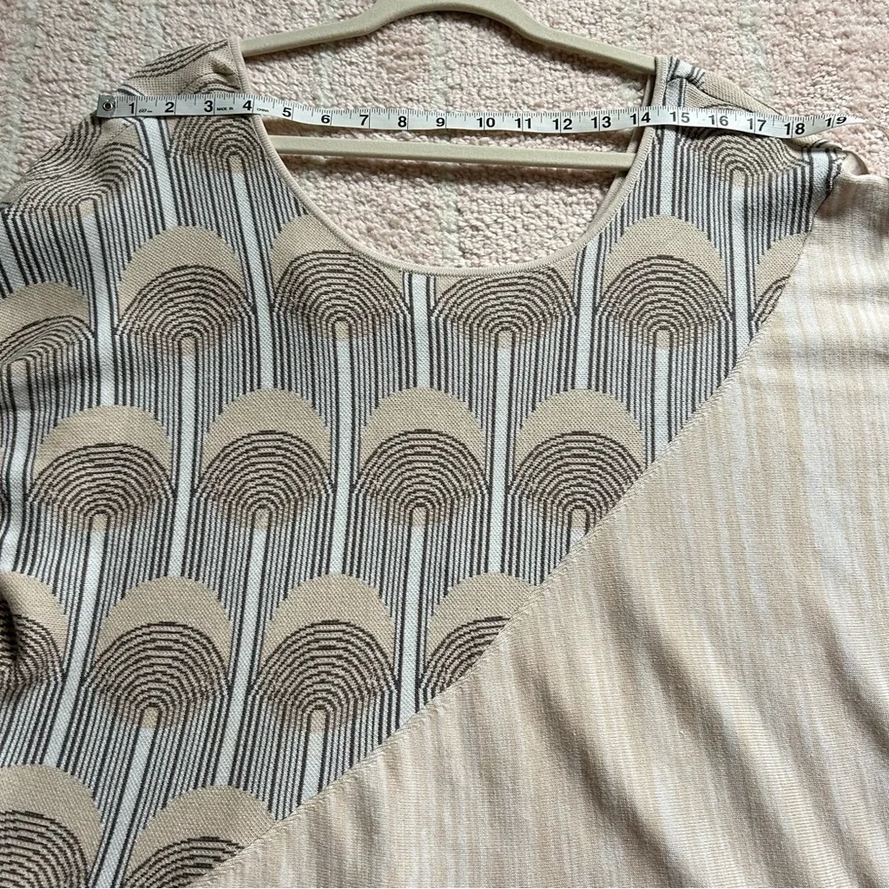 Anthropologie Daily Practice Knit Sweater Dolman Sleeves Neutral Size Large - Picture 5 of 11